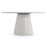 Laurel White Outdoor Dining Table