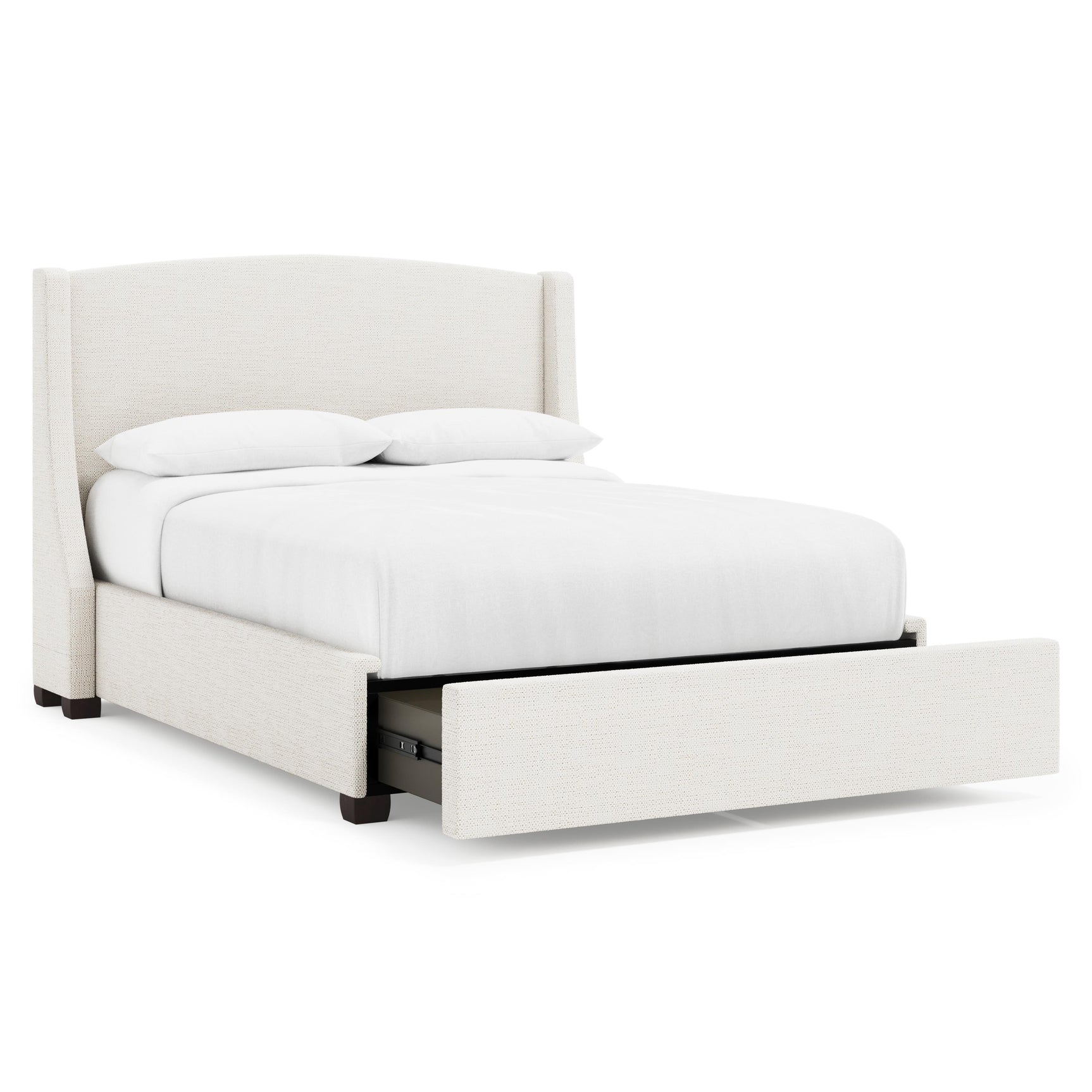 Cooper Espresso Queen Storage Shelter Bed (54" H)