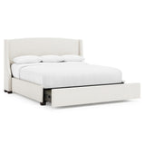 Cooper Espresso King Storage Shelter Bed (54" H)
