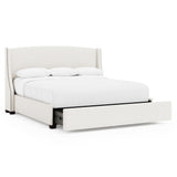 Cooper Espresso King Storage Shelter Bed (54" H)