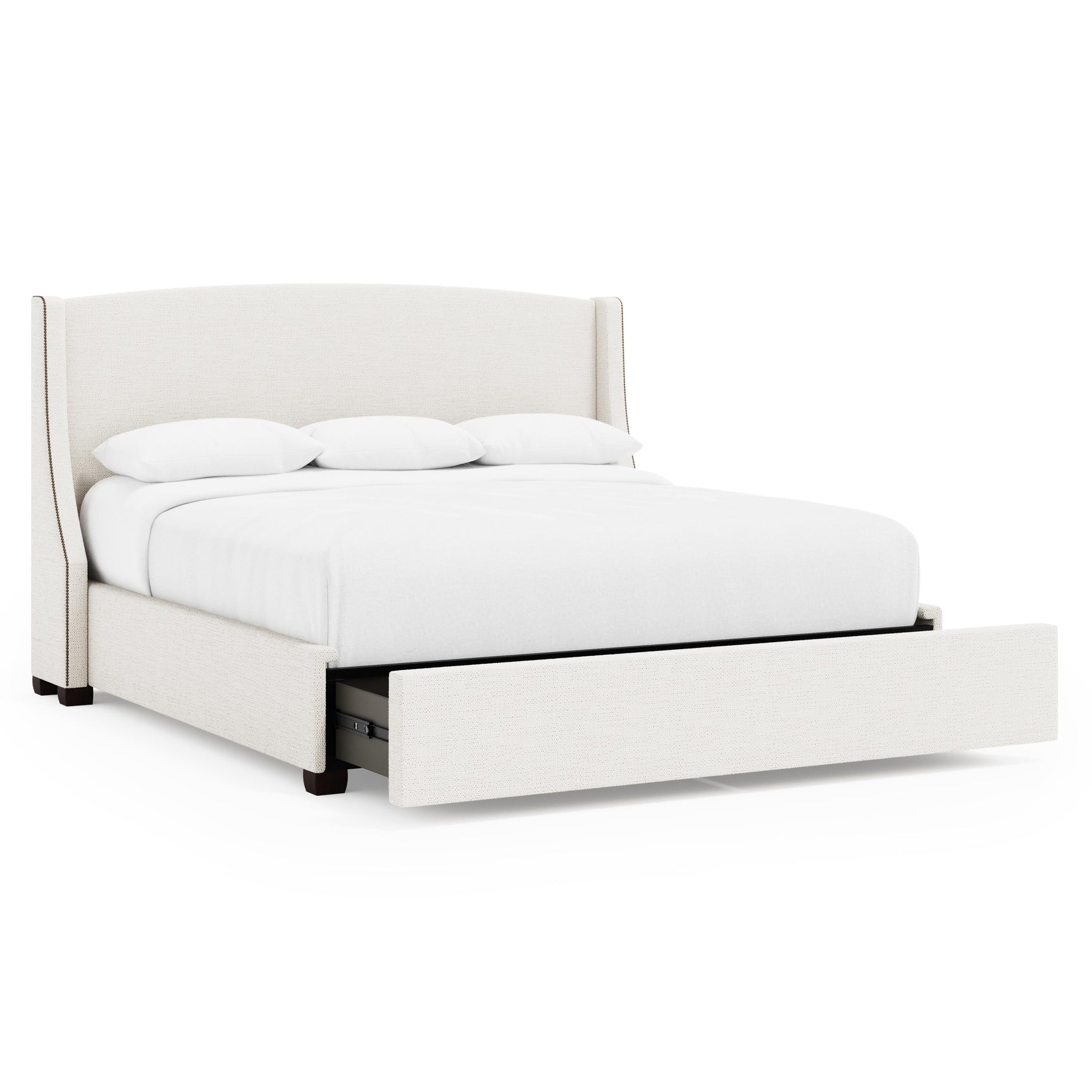 Cooper Espresso King Storage Shelter Bed (54" H)