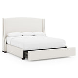 Cooper Espresso King Storage Shelter Bed (64" H)