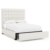 Avery Espresso Queen Storage Panel Bed (66" H)