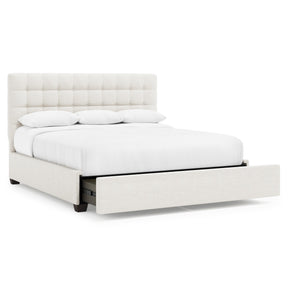 Avery Espresso King Storage Panel Bed (54.5" H)