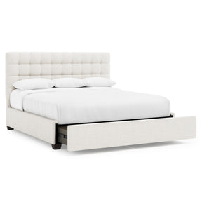 Avery Espresso King Storage Panel Bed (54.50" H)