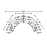 Soleil Gray Sectional