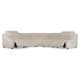 Gio Beige Power Motion Sectional