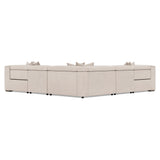 Bliss Beige Power Motion Sectional