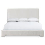 Asana Gray California King Panel Bed