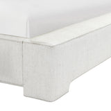 Asana Gray California King Panel Bed