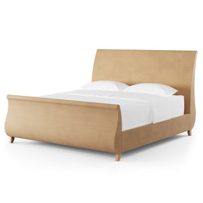 Chatham Park Tan Queen Sleigh Bed