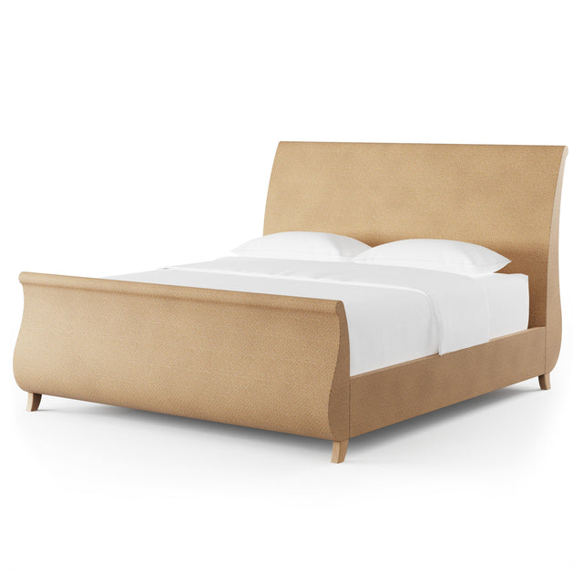 Chatham Park Tan California King Sleigh Bed