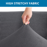 KAS Armchair Cover 4-Styles Elastic Sofa Cover Couch Covers for Living Room Stretchable Slipcover for Chairs - 1 Seater Chair Slip Cover - Ornate Home