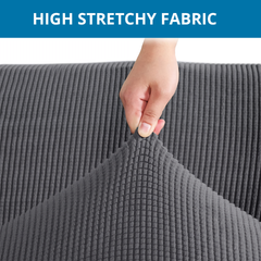 KAS Armchair Cover 4-Styles Elastic Sofa Cover Couch Covers for Living Room Stretchable Slipcover for Chairs - 1 Seater Chair Slip Cover - Ornate Home