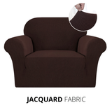 KAS Armchair Cover 4-Styles Elastic Sofa Cover Couch Covers for Living Room Stretchable Slipcover for Chairs - 1 Seater Chair Slip Cover - Ornate Home