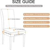 KAS Geometry Chair Cover Elastic Chair Covers Spandex Stretch Anti-dirty Removable Dining Office Chair Case - Ornate Home