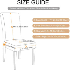 KAS Geometry Chair Cover Elastic Chair Covers Spandex Stretch Anti-dirty Removable Dining Office Chair Case - Ornate Home