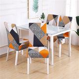 KAS Geometry Chair Cover Elastic Chair Covers Spandex Stretch Anti-dirty Removable Dining Office Chair Case - Ornate Home