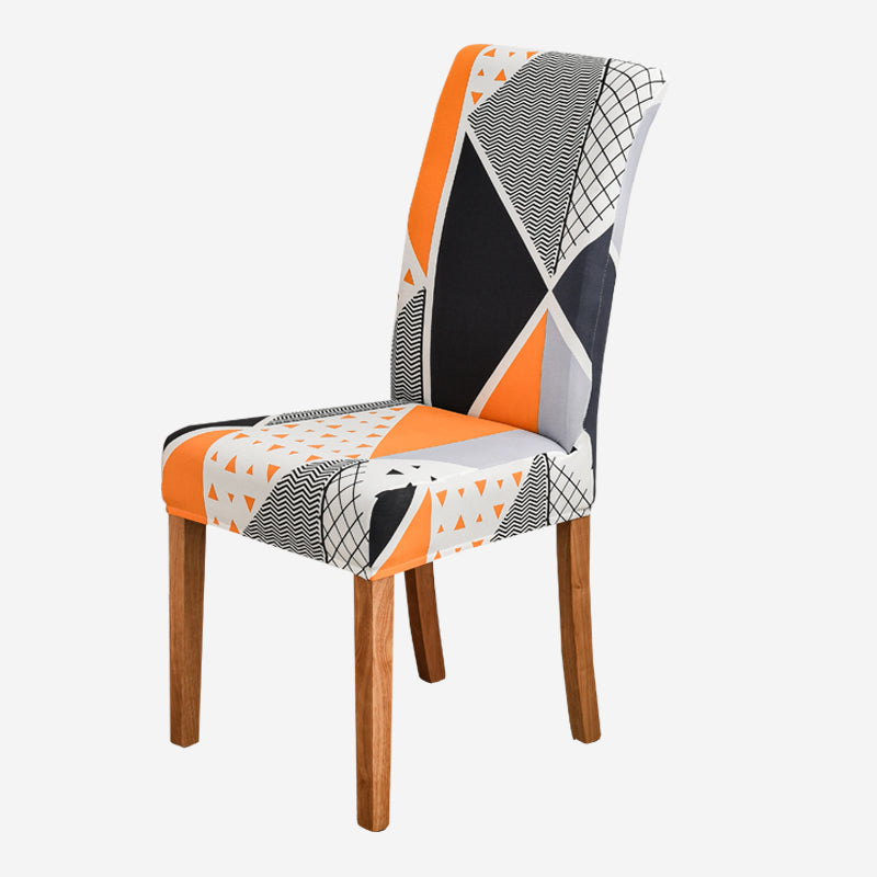 KAS Geometry Chair Cover Elastic Chair Covers Spandex Stretch Anti-dirty Removable Dining Office Chair Case - Ornate Home