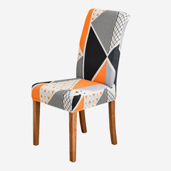 KAS Geometry Chair Cover Elastic Chair Covers Spandex Stretch Anti-dirty Removable Dining Office Chair Case - Ornate Home