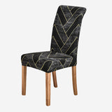 KAS Geometry Chair Cover Elastic Chair Covers Spandex Stretch Anti-dirty Removable Dining Office Chair Case - Ornate Home