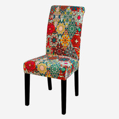 KAS Geometry Chair Cover Elastic Chair Covers Spandex Stretch Anti-dirty Removable Dining Office Chair Case - Ornate Home