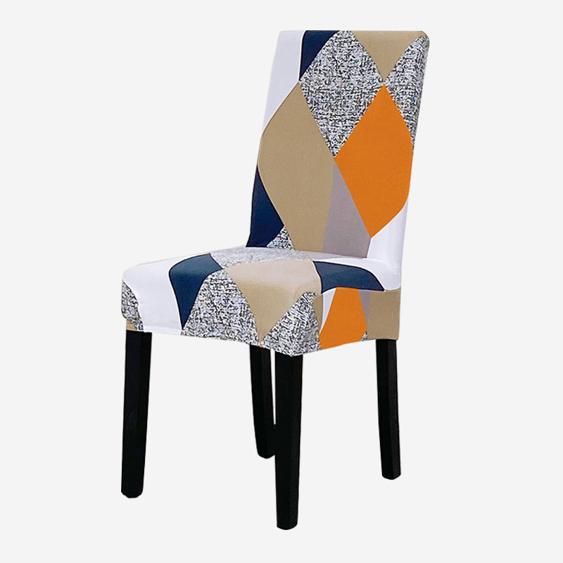 KAS Geometry Chair Cover Elastic Chair Covers Spandex Stretch Anti-dirty Removable Dining Office Chair Case - Ornate Home