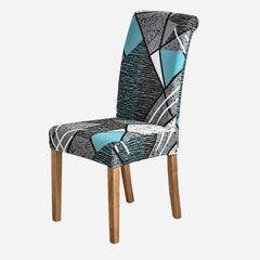 KAS Geometry Chair Cover Elastic Chair Covers Spandex Stretch Anti-dirty Removable Dining Office Chair Case - Ornate Home