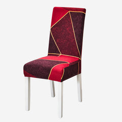KAS Geometry Chair Cover Elastic Chair Covers Spandex Stretch Anti-dirty Removable Dining Office Chair Case - Ornate Home