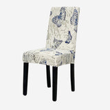 KAS Geometry Chair Cover Elastic Chair Covers Spandex Stretch Anti-dirty Removable Dining Office Chair Case - Ornate Home