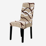 KAS Geometry Chair Cover Elastic Chair Covers Spandex Stretch Anti-dirty Removable Dining Office Chair Case - Ornate Home