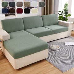 KAS Jacquard Sofa Seat Cushion Cover Furniture Protector for Anti-dust Removable Slipcover for Kids & Pets - Ornate Home