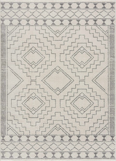 KMRSH-4614 Ivory Tribal Carpet - Clearance - Ornate Home