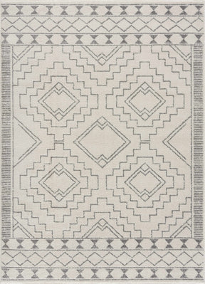 KMRSH-4614 Ivory Tribal Carpet - Clearance - Ornate Home
