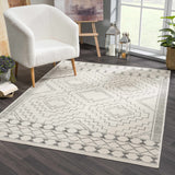 KMRSH-4614 Ivory Tribal Carpet - Clearance - Ornate Home