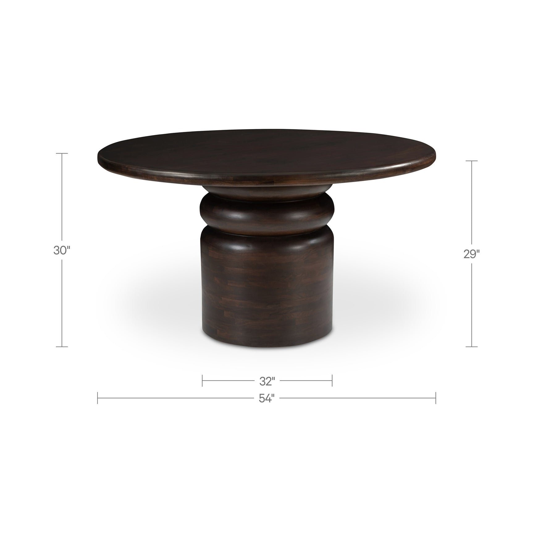 Maro Brown Dining Table