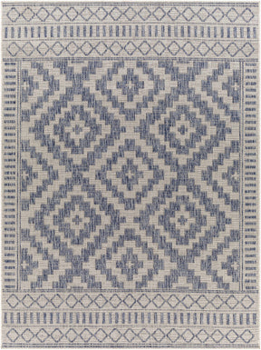 Kabala Dark Blue Outdoor Area Rug - Clearance - Ornate Home