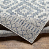 Kabala Dark Blue Outdoor Area Rug - Clearance - Ornate Home