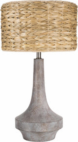 Kabankalan Seagrass Resin Table Lamp - Ornate Home
