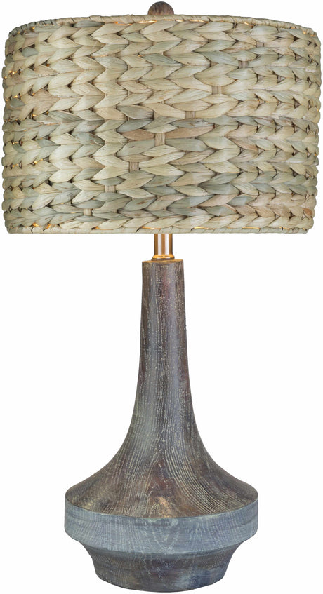 Kabankalan Seagrass Resin Table Lamp - Ornate Home