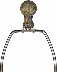 Kabankalan Seagrass Resin Table Lamp - Ornate Home