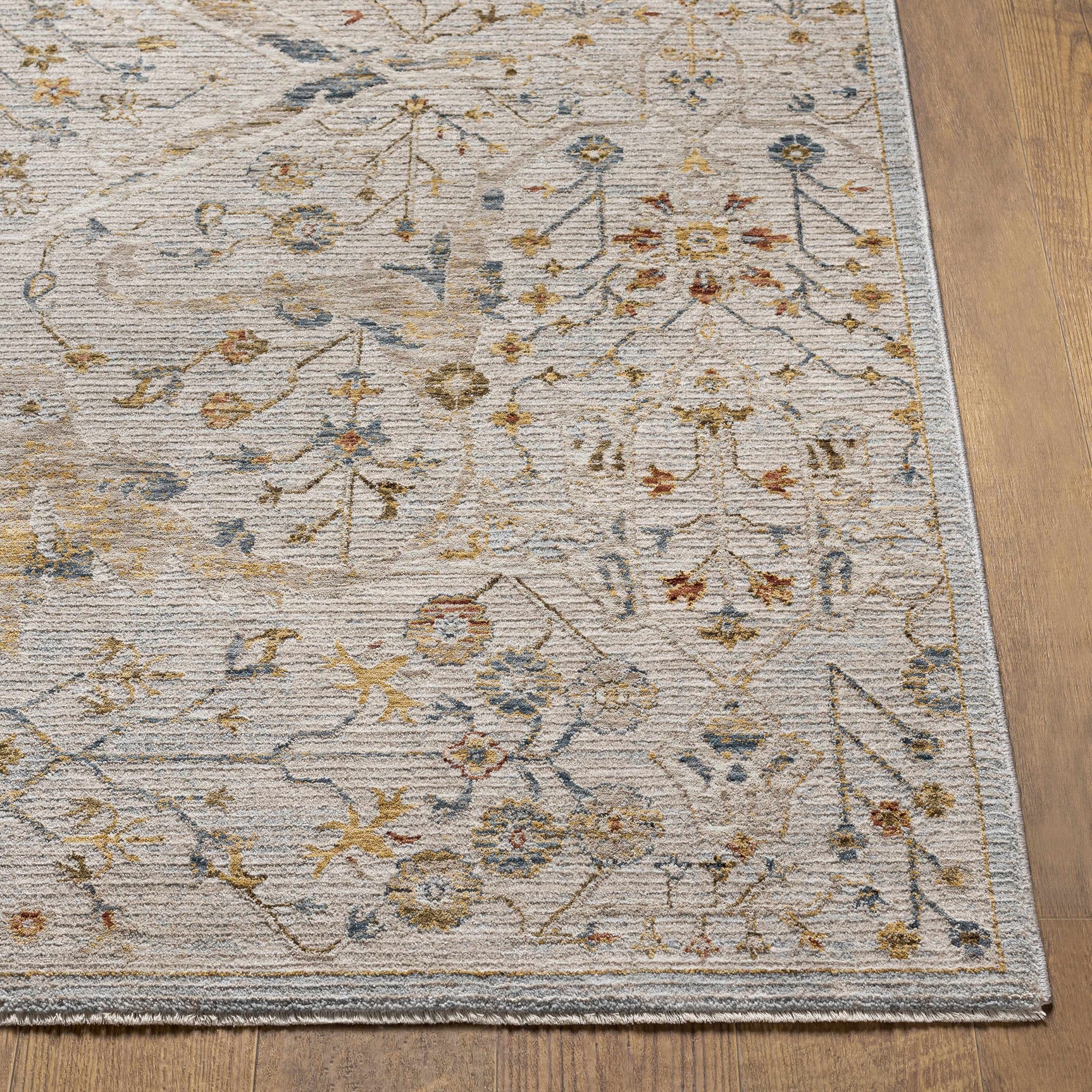 Kabungahan Oushak Style Floral Rug - Ornate Home