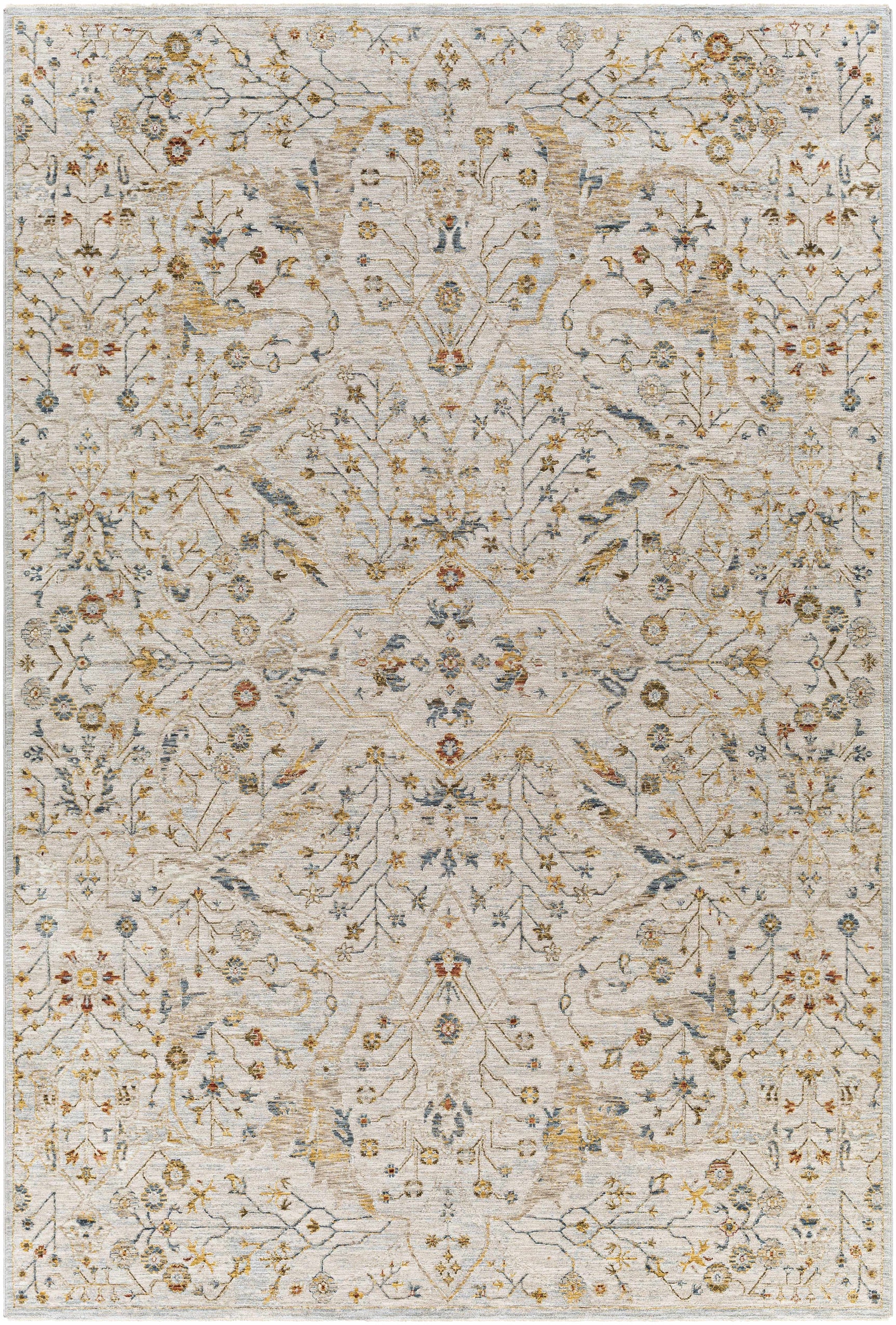 Kabungahan Oushak Style Floral Rug - Ornate Home