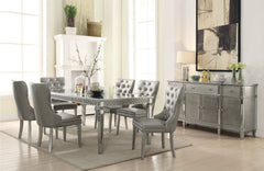 Kacela Side Chair in Champagne (Set of 2) 72157 - Ornate Home