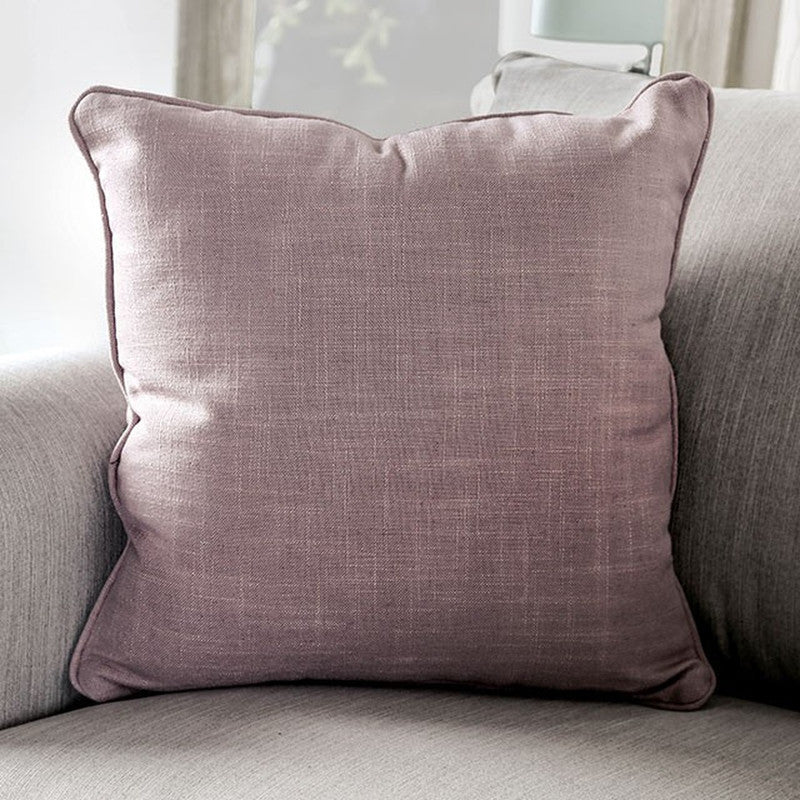 Kacey Light Gray/Powder Blue/Pale Plum Loveseat - Ornate Home
