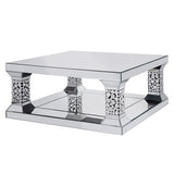 Kachina Mirrored & Faux Gems Coffee Table - Ornate Home
