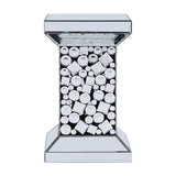 Kachina Mirrored & Faux Gems End Table - Ornate Home