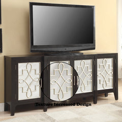 Kacia Antique Black Console Table - Ornate Home