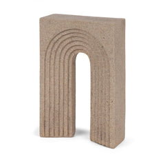 Kacia Beige Resin Textured SandStone Decorative Object - Ornate Home