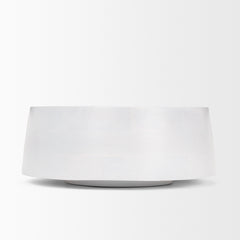 Kadara Whitewash Solid Wood Decorative Bowl - Ornate Home